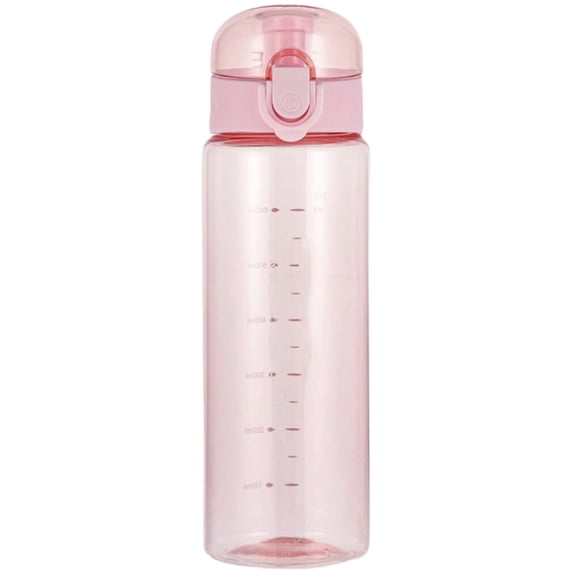 26oz Clear Plastic Water Bottle Reusable for Daily Hydration and Sports, Leakproof Sports Water Bottle for Travel Gym and Outdoor Activities, Portable Drinking Cup for Workout Office and Hiking