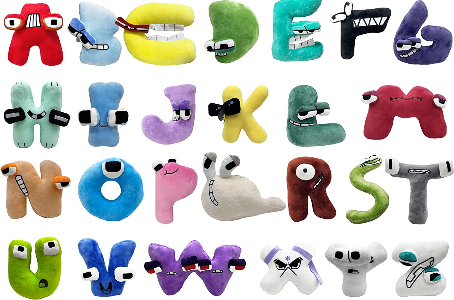 Alphabet Lore Plush A to Z Alphabet Lore Plush Animal Toys All Fun Stuffed Alphabet  Lore Plush,Z 