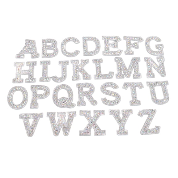 26pcs English Alphabet Sew On Letters Applique