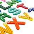 thumbnail image 1 of 26pcs Letters A-Z Kids Wooden Alphabet Fridge Magnet Child Educational Toy, 1 of 8