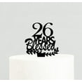 thumbnail image 1 of 26th Birthday / Anniversary Blessed Years Cake Decoration Topper, 1 of 1