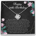 thumbnail image 1 of 26th Birthday Gift For Her - 26th Birthday Gifts For Her - 26th Birthday Gift For Women - 26th Birthday Gift Ideas Luxury Jewelry Necklaces styles On Birthday, Xmas, Anniversary. Necklace Jewelry S, 1 of 4