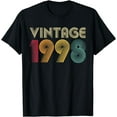 thumbnail image 1 of 26th Birthday Gift Classic 1998 Vintage Men Women 26 Years T-Shirt, 1 of 3