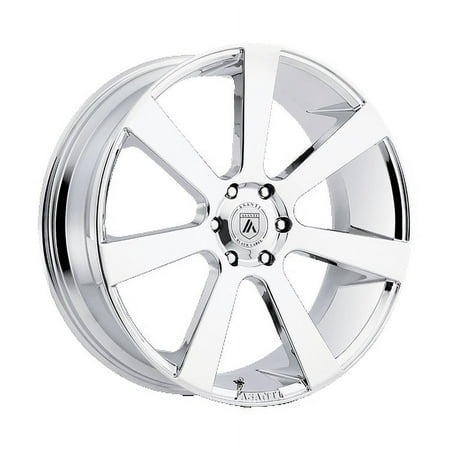26x10 Asanti Black ABL-15 APOLLO Chrome Wheel 6x5.5 (15mm)