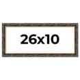 thumbnail image 1 of 26x10 Frame Gold Real Wood Picture Frame Width 1.5 inches | Interior Frame Depth 0.5 inches |, 1 of 8