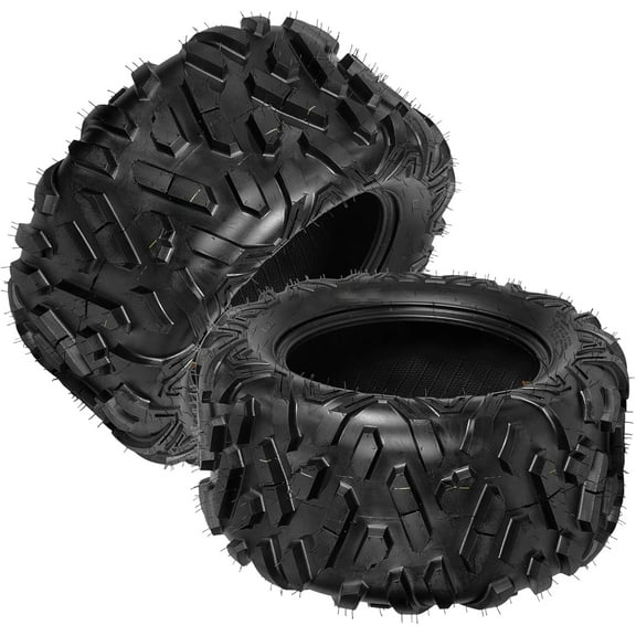 26x11-14 ATV Tires 6-Ply All-Terrain Tubeless Tires for Daily Work, Hunting & Recreational Riding on ATV, UTV, Quad and 4 Wheeler