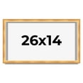 thumbnail image 1 of 26x14 Shadow Box Bronze Cross-Brushed Display Frame | 1.625 Inches Deep Solid Wood | UV Resistant, 1 of 8
