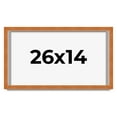 thumbnail image 1 of 26x14 Shadow Box Frame Brown | 0.875 Inches Deep Real Wood Contemporary Shadowbox Display Frame |, 1 of 6