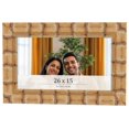thumbnail image 1 of 26x15 Frame Beige Real Wood Picture Frame Width 3 inches | Interior Frame Depth 0.5 inches |, 1 of 8