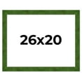 thumbnail image 1 of 26x20 Frame Green Burl Solid Wood Picture Frame | 1.75 Inches Moulding Width | Interior Frame Depth, 1 of 8