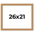 thumbnail image 1 of 26x21 Frame Gold Real Wood Picture Frame Width 1.5 inches | Interior Frame Depth 0.5 inches |, 1 of 8