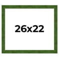 thumbnail image 1 of 26x22 Frame Green Burl Solid Wood Picture Frame | 1.75 Inches Moulding Width | Interior Frame Depth, 1 of 8