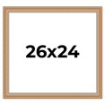 thumbnail image 1 of 26x24 Frame Charleston Honey Brown Solid Wood Picture Frame Width 1.75 Inches | Interior Depth 0.5, 1 of 8