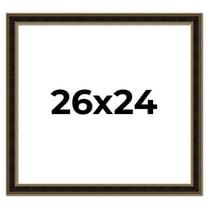 26x24 Frame Gold Antique Vintage Sold Wood Picture Frame | 1.75 Inch Moulding Width | Interior