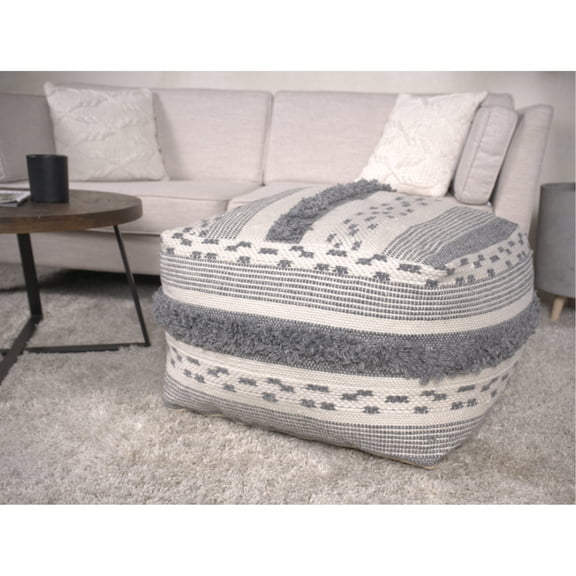 26x26 Dimensions - Polystyrene Bead Filling - TV Room Comfort - Spot Cleanable
