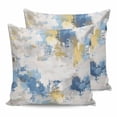 thumbnail image 1 of 26x26 Pillow Covers Set of 2, Blue Yellow Beige Throw Pillow Covers Decorative Couch Cushion Case, Retro Abstract Modern Art Painting Microfiber Square Pillowcases for Bedroom Car Living Room, 1 of 7