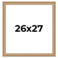 thumbnail image 1 of 26x27 Frame Charleston Honey Brown Solid Wood Picture Frame Width 1.75 Inches | Interior Depth 0.5, 1 of 8