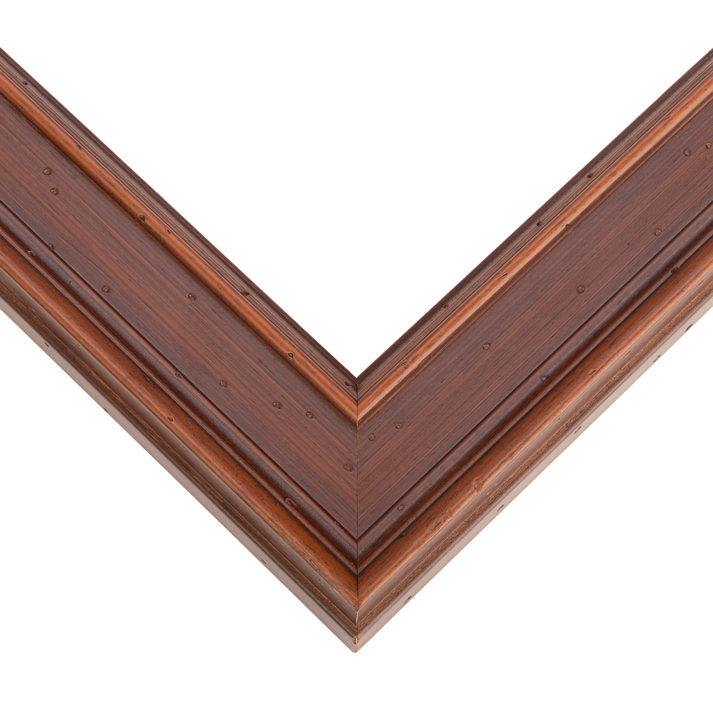 30x40 Classic Brown Real Wood Picture Frame Width 2 inches