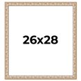 thumbnail image 1 of 26x28 Frame White Real Wood Picture Frame Width 1.5 inches | Interior Frame Depth 0.5 inches |, 1 of 8