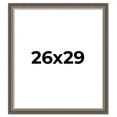 thumbnail image 1 of 26x29 Frame Brown Solid Wood Picture Frame | 1.75 Inch Moulding Width | Austin Frame Complete with, 1 of 8