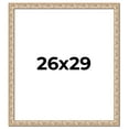 thumbnail image 1 of 26x29 Frame White Real Wood Picture Frame Width 1.5 inches | Interior Frame Depth 0.5 inches |, 1 of 8
