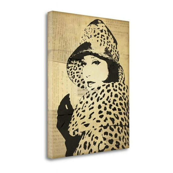26x32 Fashion News II By Wild Apple Portfolio Print on Canvas Fabric Multi-Color