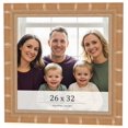 thumbnail image 1 of 26x32 Frame Gold Real Wood Picture Frame Width 1.5 inches | Interior Frame Depth 0.5 inches |, 1 of 8