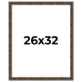 thumbnail image 1 of 26x32 Frame Gold Real Wood Picture Frame Width 1.5 inches | Interior Frame Depth 0.5 inches |, 1 of 8