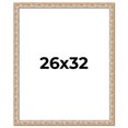 thumbnail image 1 of 26x32 Frame White Real Wood Picture Frame Width 1.5 inches | Interior Frame Depth 0.5 inches |, 1 of 8