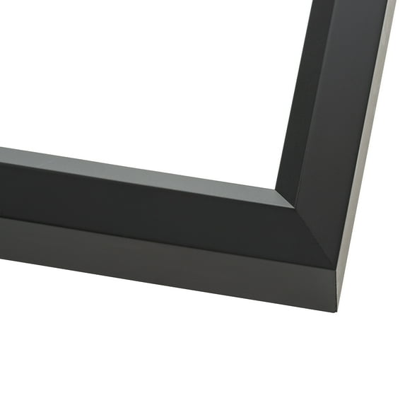26x32 Minimalist Shadow Box Black Picture Frame - UV Acrylic, Backing, Hanging Hardware