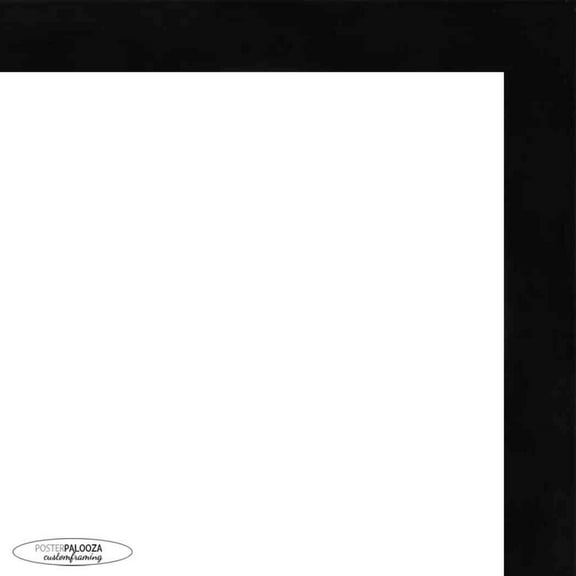 26x32 Shadow Box 1.5" Depth Black Picture Frame - UV Acrylic, Backing, Hanging Hardware