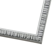 26x32 Textured Black Picture Frame - UV Acrylic, Foam Board Backing, Hanging Hardware