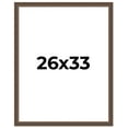 thumbnail image 1 of 26x33 Frame Golden Caramel Solid Wood Bronze Picture Frame | 1.25 Inch Moulding Width | 0.5 Inch, 1 of 8
