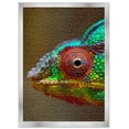 thumbnail image 1 of 26x38 Jigsaw Puzzle Frame Kit - Kit Includes Puzzle Glue Sheets, Silver Wood Puzzle Frame, UV, 1 of 8
