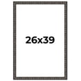 thumbnail image 1 of 26x39 Frame Black-Brown Medieval Solid Wood Picture Frame | 1.5 Inch Moulding Width | Gotham, 1 of 8