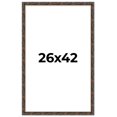 thumbnail image 1 of 26x42 Frame Gold Real Wood Picture Frame Width 1.5 inches | Interior Frame Depth 0.5 inches |, 1 of 8