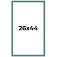 thumbnail image 1 of 26x44 Frame Blue Rustic Barnwood Solid Wood Picture Frame Width 1.25 Inches | Interior Depth 0.5, 1 of 8