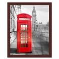 thumbnail image 1 of 26x44 Frame Brown Picture Frame - Complete Modern Photo Frame Includes UV Acrylic Shatter Guard Front, Acid Free, 1 of 8