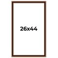 thumbnail image 1 of 26x44 Frame Gold Brown Plein Air Vintage Solid Wood Picture Frame | 1.75 Inches Moulding Width |, 1 of 8