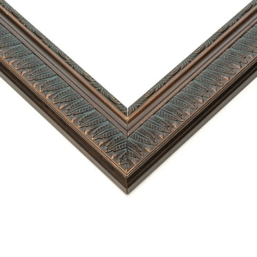 26x7 Harvest Bronze Real Wood Picture Frame Width 1.75 inches | Interior Frame Depth 0.5 inches |