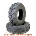 thumbnail image 1 of 26x8R12 Radial ATV Front Tires Set for Sport UTV 15-17 Arctic Cat Wildcat Sport, 1 of 5