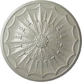 thumbnail image 1 of 27 1/8"OD x 2 5/8"P Artis Ceiling Medallion, Hand-Painted Flash Copper, 1 of 5