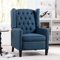 thumbnail image 1 of 27.16" Wide Fabric Wing Chair - Solid Wood Frame - Family Gathering Area - Comfort for Long - Term Sitting, 1 of 6