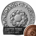 thumbnail image 1 of 27 3/4"OD x 2"P Sydney Ceiling Medallion (Fits Canopies up to 5 3/4"), Hand-Painted Cherry, 1 of 14