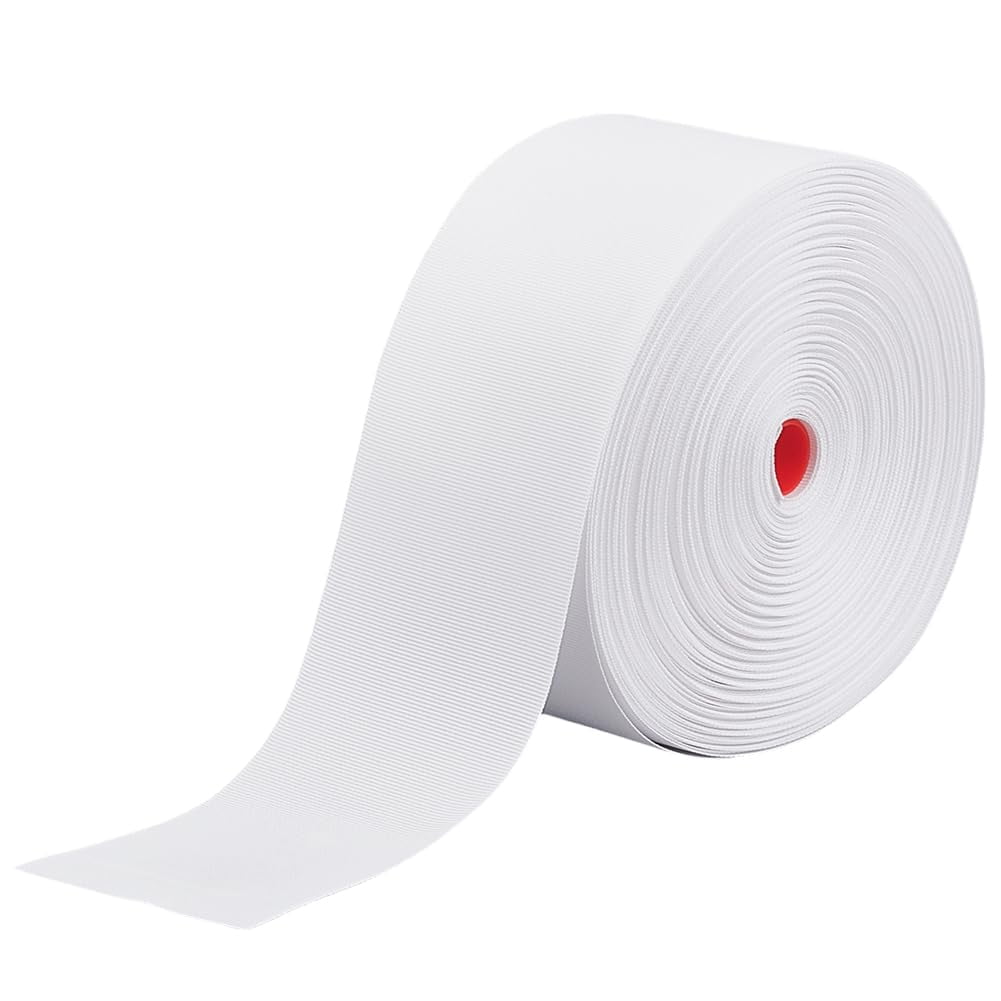 27.3 Yards White Curtain Tape 3.27 Inch Sew-in Curtain Tape Exquisite Curtain Accessory for Curtains DIY Pinch Pleat Curtain and Drapes Hooks DIY White