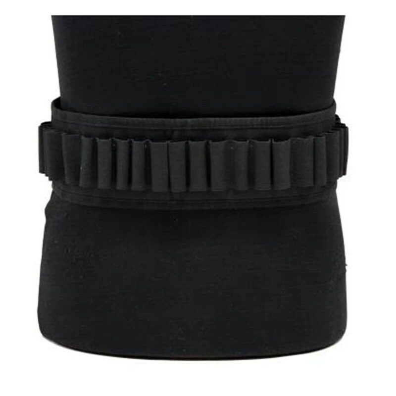 Tactical Shotgun Shell Bandolier Belt - 120cm, Holds 27 Shells, 12 Gauge, 1000D Nylon (3 Colors)