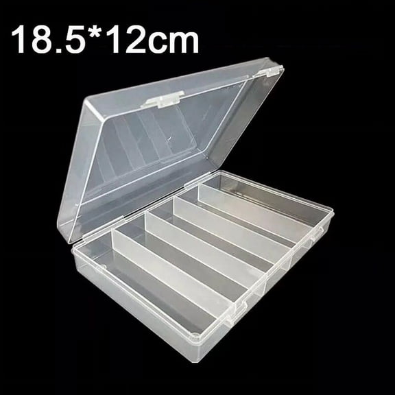 27/30MM Clear Round Coin Cases Capsules Container Holder Storage Box Plastic
