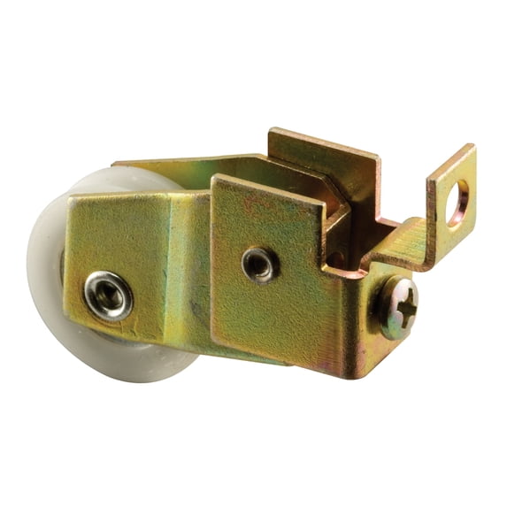 Prime-Line 27/32 in., Sliding Window Bottom Roller Assembly with Nylon Ball Bearing Roller (2-pack)
