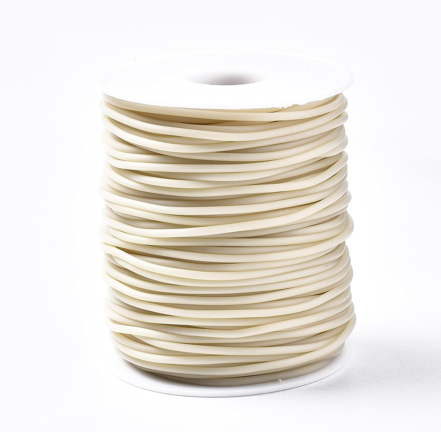 27.34 Yards 3mm Hollow Rubber Tubing Jewelry Cord 1.5mm Hole PVC ...