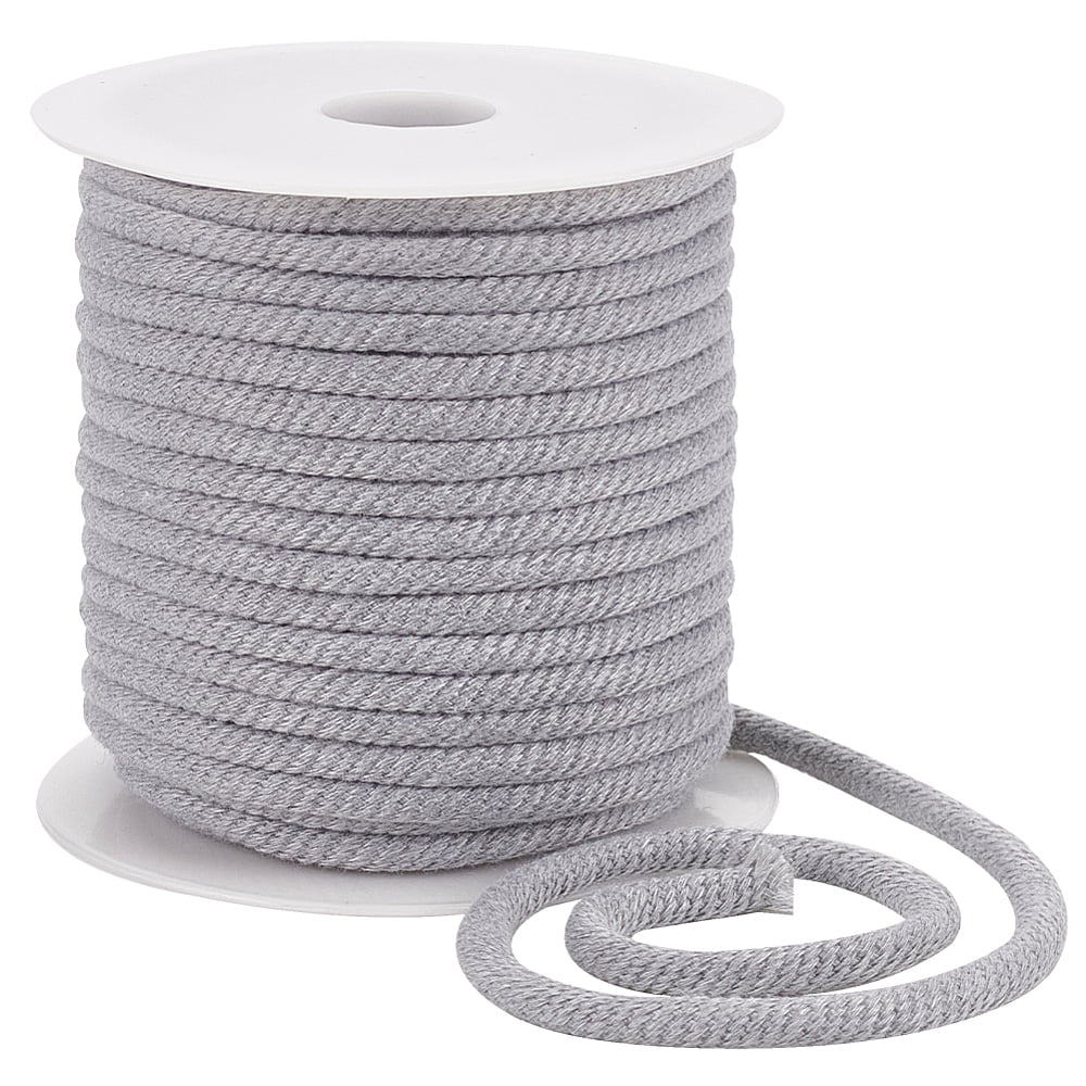 Thread Rope Small 27.34 Yards Light Grey Thread Cord 6mm Polycotton Drawstring ...